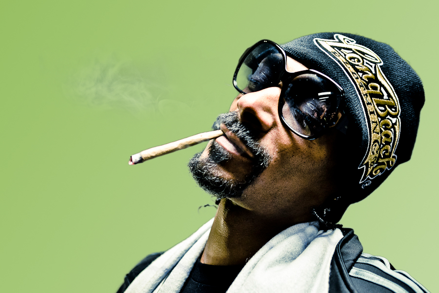 rappers smoking weed